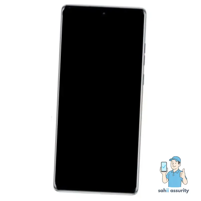 Camera Lens Glass with Frame for Motorola S50 Neo Black